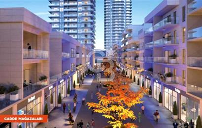 MEGAPOL İZMİR TOWER THREE REZİDANS KULE'DE SATILIK 1+1 DAİRE