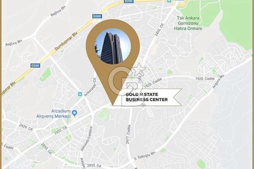 ÇAYYOLU GOLD N STATE' DE KİRALIK OFİS/OFFİCE FOR RENT IN ÇAYYOLU