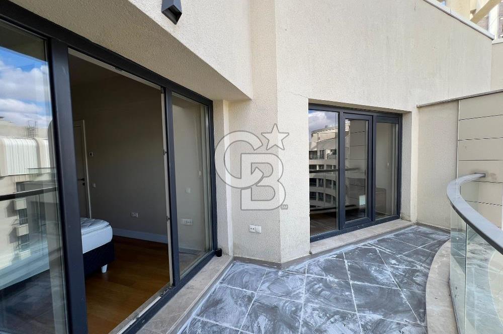 SİNPAŞ ALTIN ORAN YALI EVLERİN'de EŞYALI BALKONLU 1+1 DAİRE