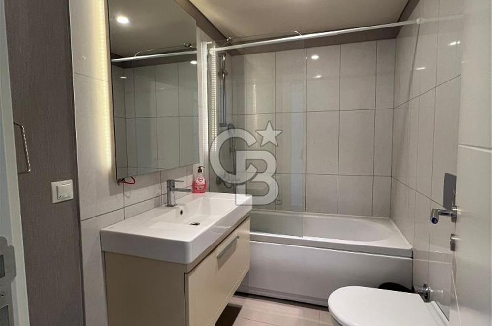 SİNPAŞ ALTIN ORAN YALI EVLERİN'de EŞYALI BALKONLU 1+1 DAİRE