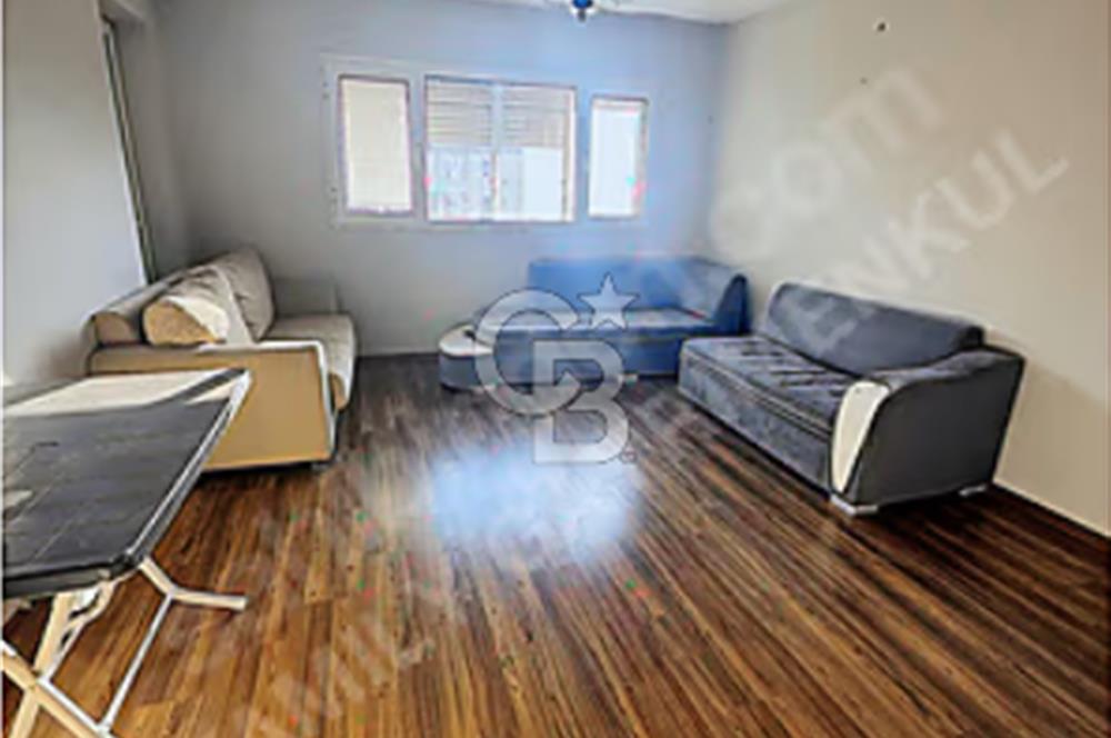 Evka 4 son durakta 1+1 kısmi eşyalı kiralık daire