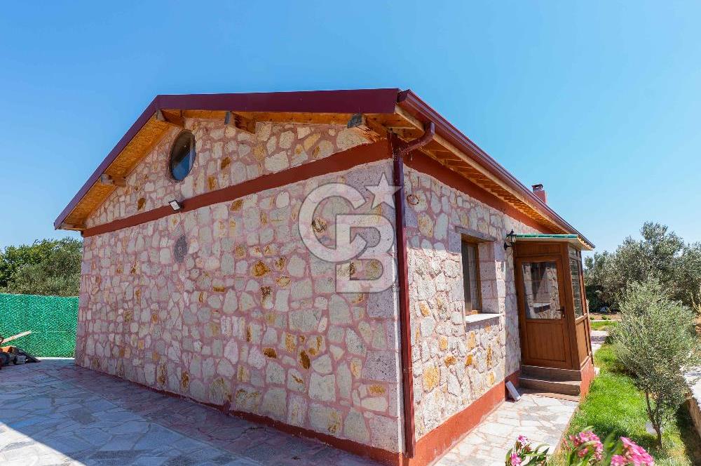 ÇNAKKALE EZİNE DE SATILIKMÜSTAKİL 574 M2 ARSA İÇİNDE TAŞ EV