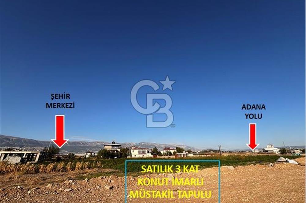 CB'DEN HACIMUSTAFA'DA TEK TAPU (712m2) SATILIK KONUT İMARLI ARSA