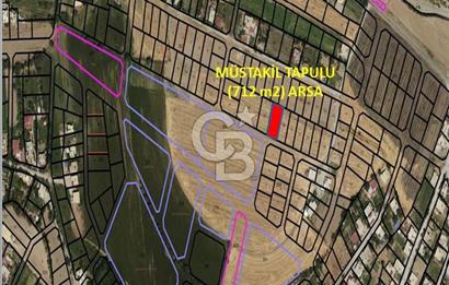 CB'DEN HACIMUSTAFA'DA TEK TAPU (712m2) SATILIK KONUT İMARLI ARSA