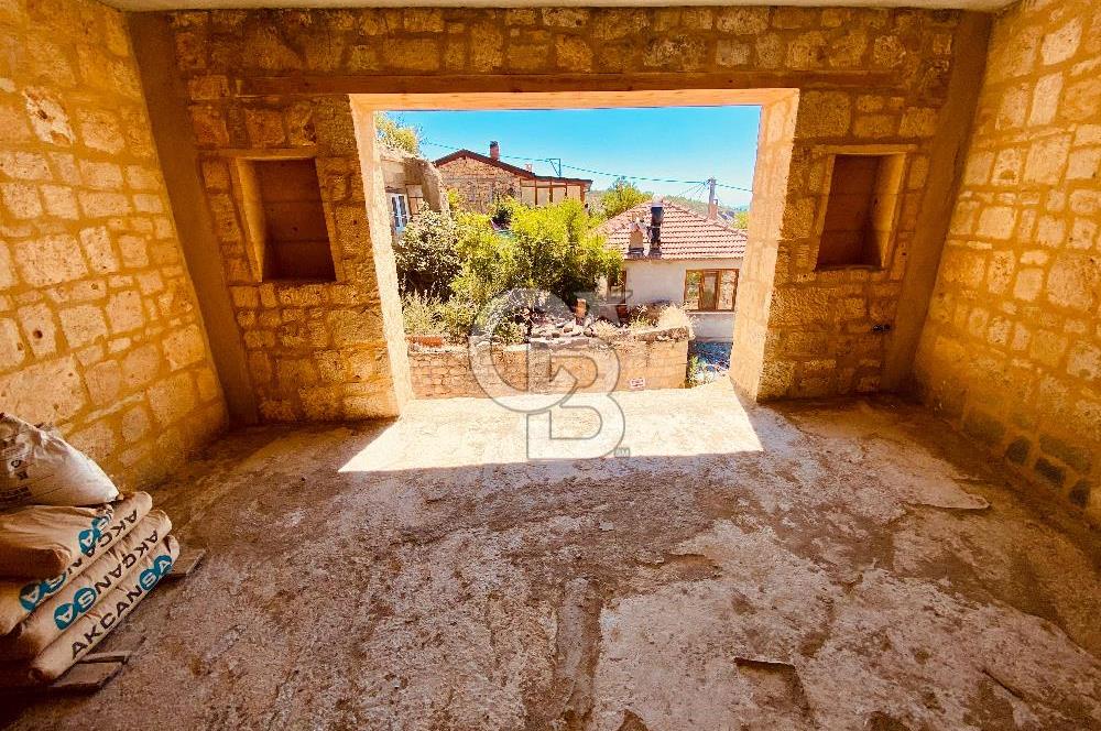 ÇANAKKALE ARIKLI'DA MUHTEŞEM MANZARALI MÜSTAKİL TAŞ EV