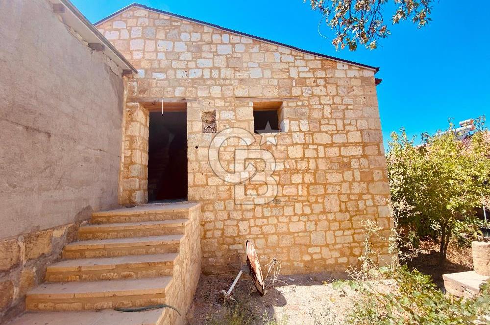 ÇANAKKALE ARIKLI'DA MUHTEŞEM MANZARALI MÜSTAKİL TAŞ EV