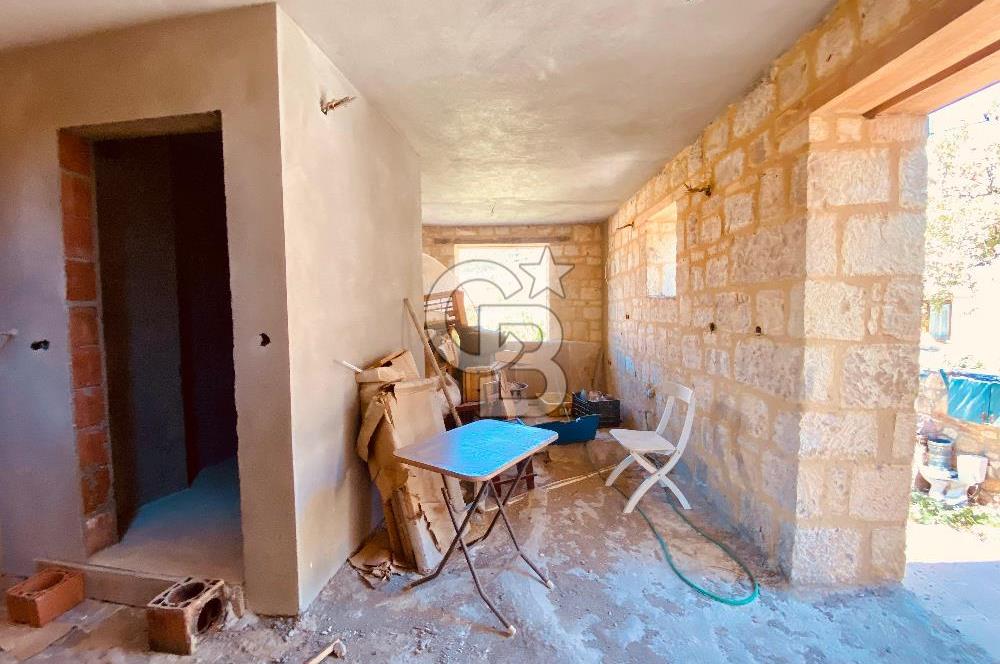 ÇANAKKALE ARIKLI'DA MUHTEŞEM MANZARALI MÜSTAKİL TAŞ EV