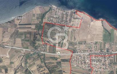 LAPSEKİ'DE BOĞAZ'A 100 METRE FIRSAT İMARLI ARSA
