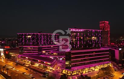 FOLKART TIME BORNOVA SATILIK DEKORASYONLU BALKONLU OFİS