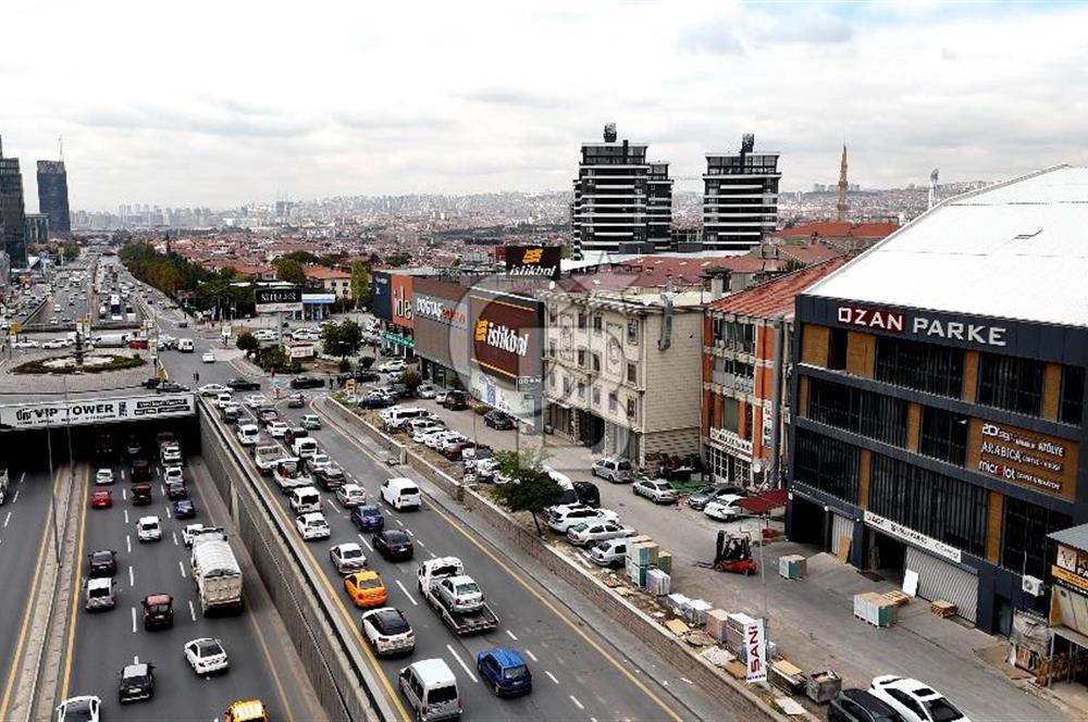 SİTELER SAMSUN YOLU CEPHE 4400m2 KAPALI ALAN KOMPLE SATILIK BİNA