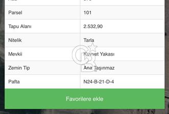 Korkuteli Yeşilyayla köyünde yatırımlık arazi