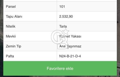 Korkuteli Yeşilyayla köyünde yatırımlık arazi