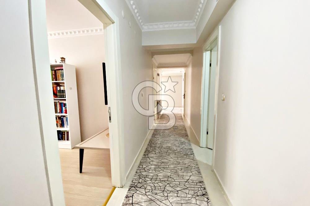CADDE ÜZERİ ÇİFT ASANSÖRLÜ İSKANLI TERAS BALKONLU ÖN CEPHE 3+1