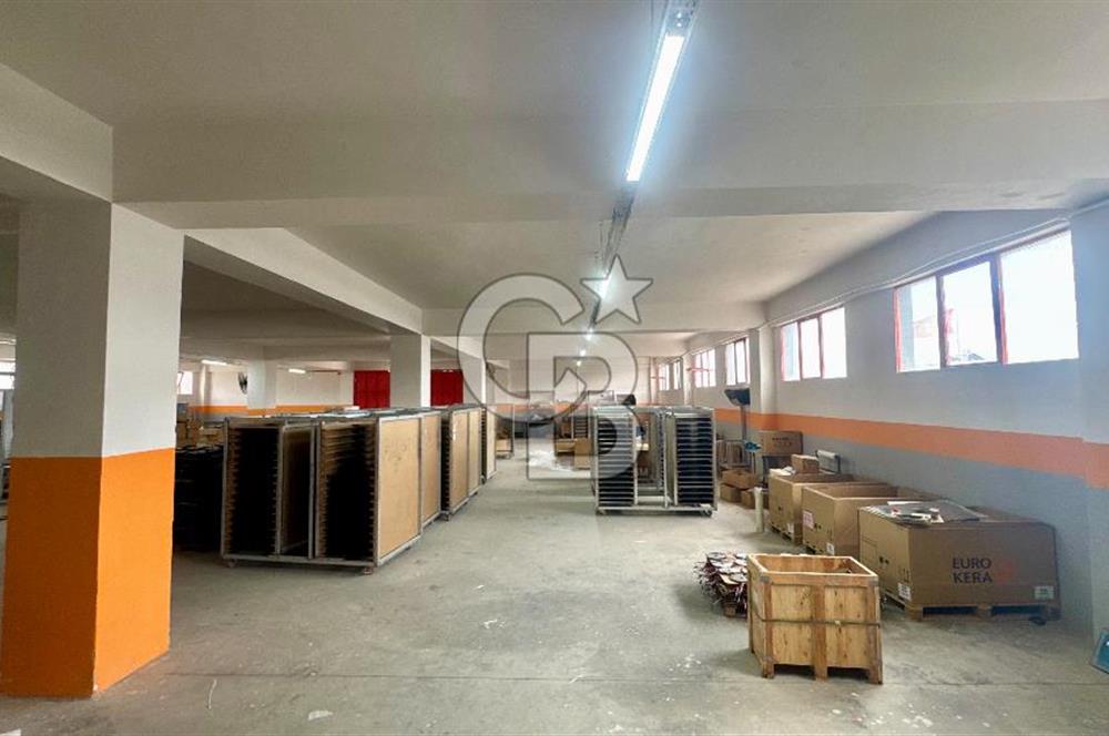 İZBAŞ’ta 5500 m2 Kapalı Alanlı Fabrika