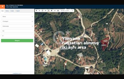 YATIRIMA uygun RUHSATLI ARSA HAZIRDA 2 ADET OBA EVİ VE CEVİZ AĞAÇLARI