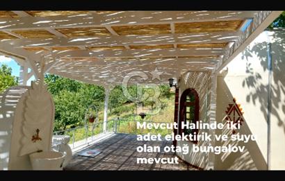 YATIRIMA uygun RUHSATLI ARSA HAZIRDA 2 ADET OBA EVİ VE CEVİZ AĞAÇLARI