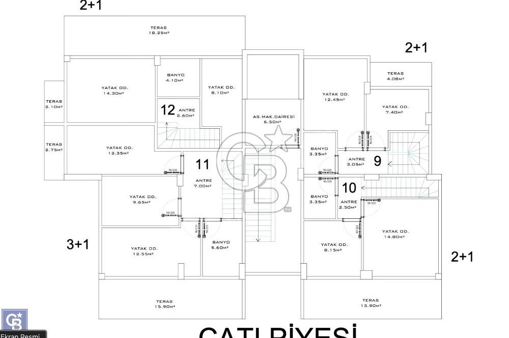 CB TOWER'DAN İZMİT YENİMAHALLEDE 583 M2 KAT KARŞILIĞI ARSA.