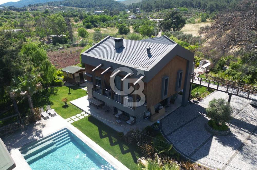 İZMİR Menderes Yeniköy 10 Dönüm Arsa içinde Satılık Villa  Coldwell Batı 06.40