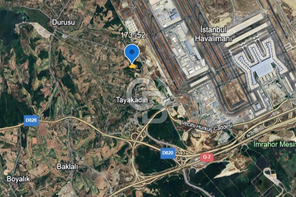 Satılık Tarla 5.791 m2, Arnavutköy Tayakadın'da Yatırım Fırsatı!