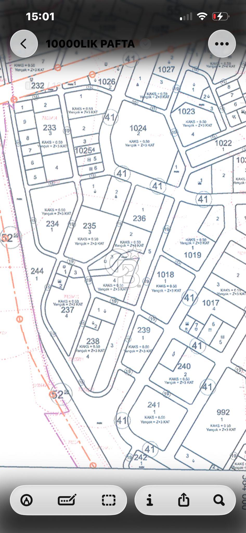 SÜLEYMANPAŞA TOPAĞAÇ BARBAROS SATILIK 302 M2 İMARLI ARSA
