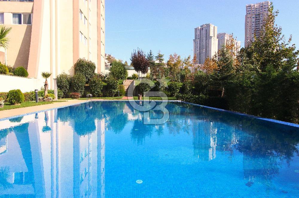 ATAŞEHİR AĞAOĞLU MYTOWERLAND 117m2 KAPALI MUTFAKLI BALKONLU KİRALIK 2+1 DAİRE  FIRSATI