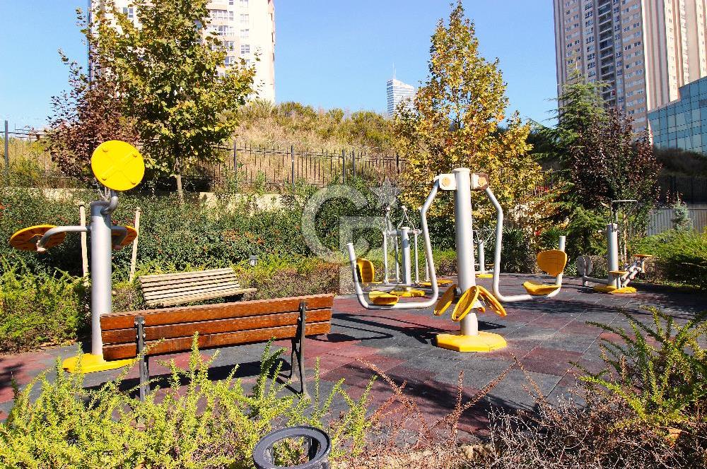 ATAŞEHİR AĞAOĞLU MYTOWERLAND 117m2 KAPALI MUTFAKLI BALKONLU KİRALIK 2+1 DAİRE  FIRSATI