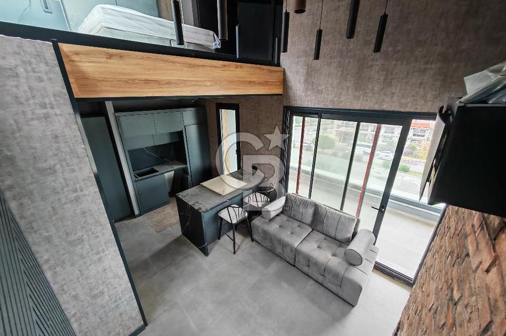 Çeşme Merkez Satılık Loft Dubleks Eşyalı Satılık 1+1 Daire