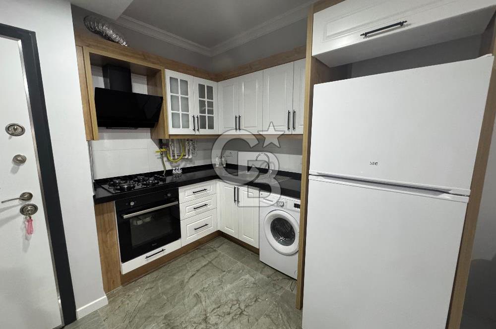 Alaybey 1+1 izban ve sahil yakını eşyalı balkonlu satılık daire