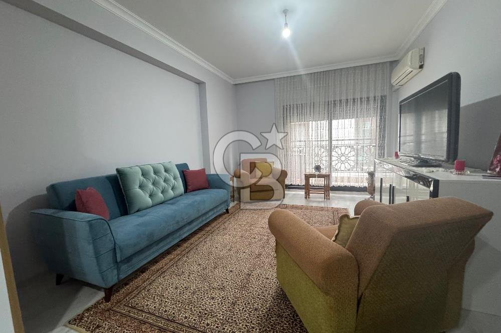 Alaybey 1+1 izban ve sahil yakını eşyalı balkonlu satılık daire