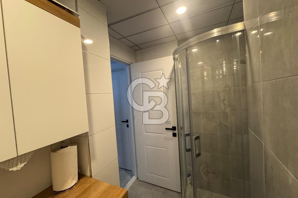Alaybey 1+1 izban ve sahil yakını eşyalı balkonlu satılık daire
