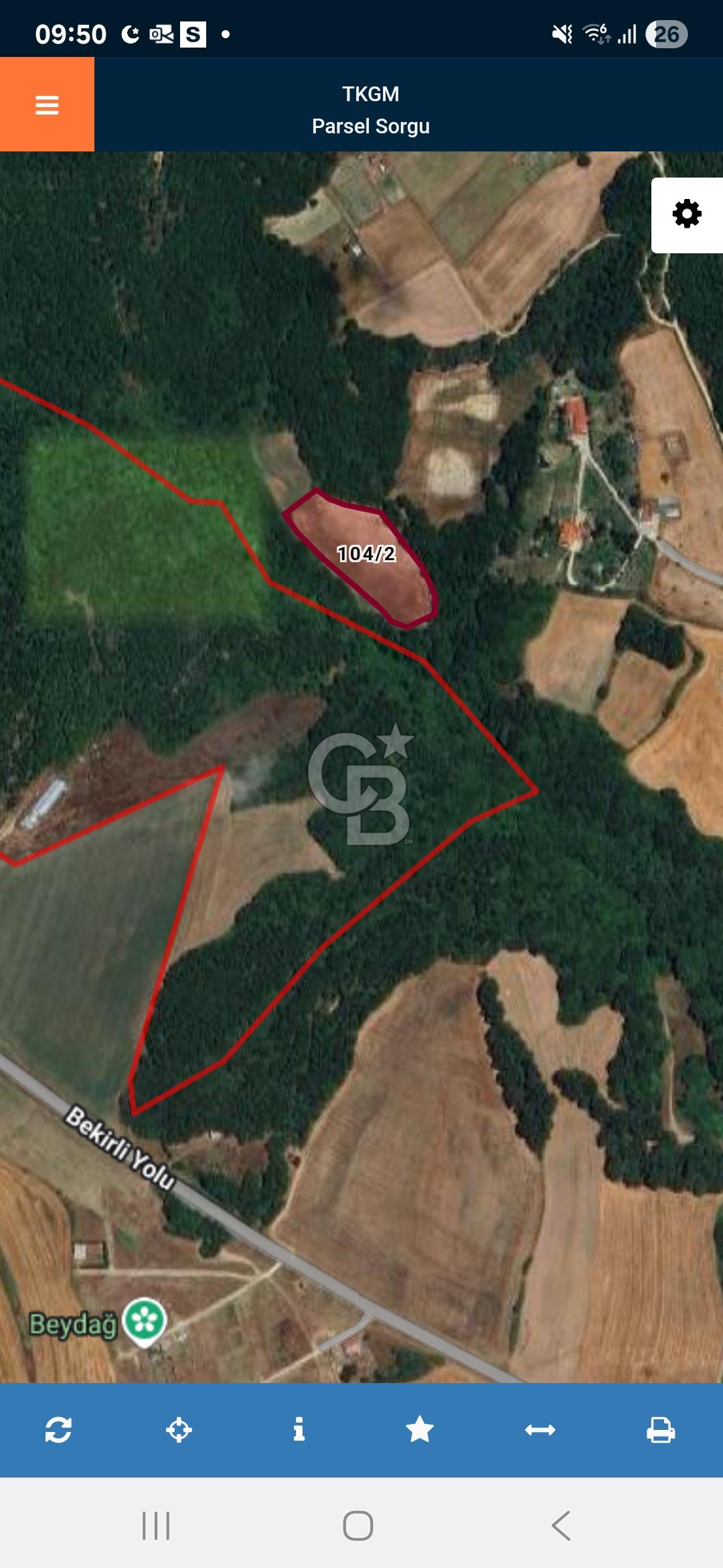 SİLİVRİ AKÖREN DE 8974 m2 TARLA