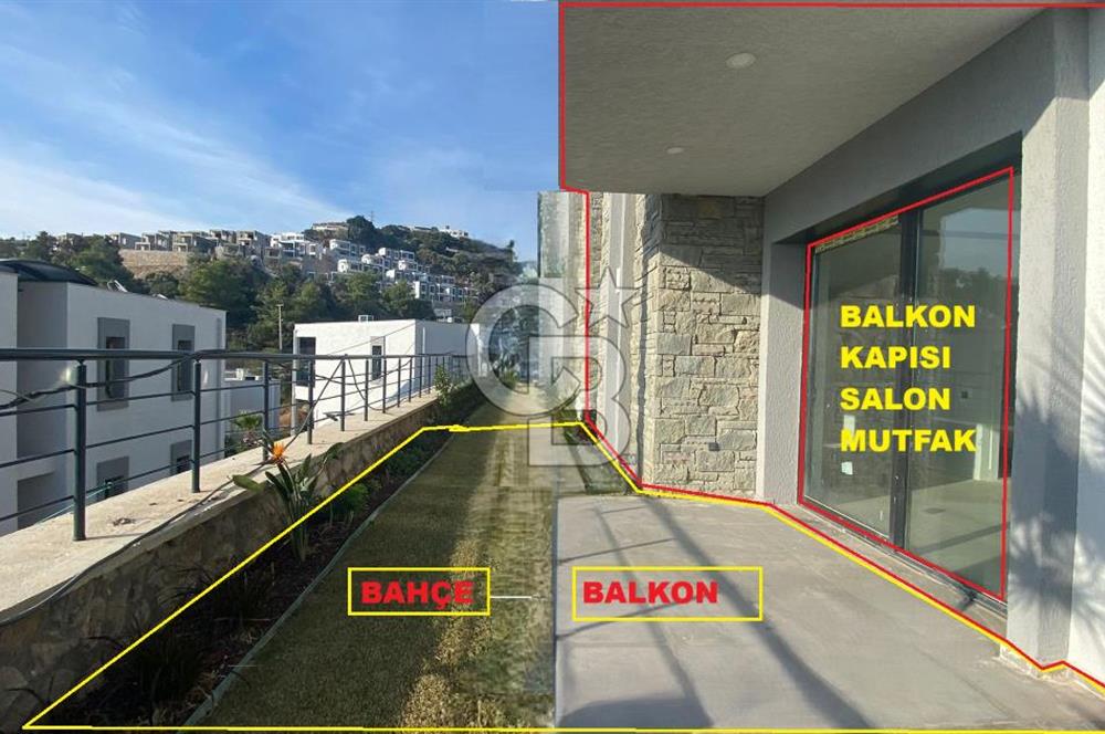 Oasis Üssü Kiralık Sıfır Bahçe Katı Daire
