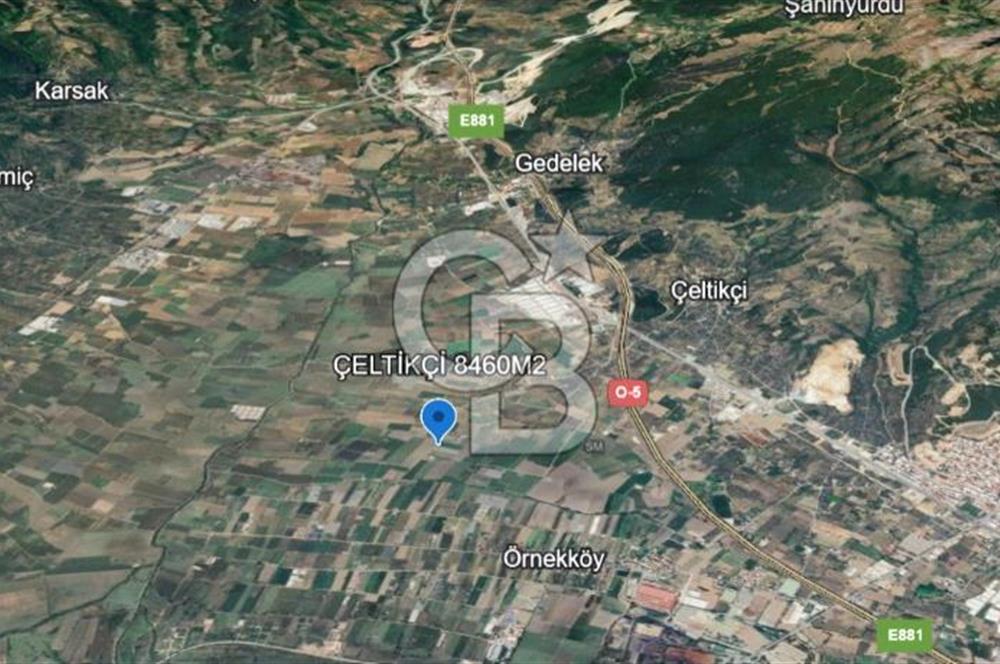 BURSA ORHANGAZİ ÇELTİKÇİ SATILIK TARLA!. 8460M2 YOL SU ELEKTRİK