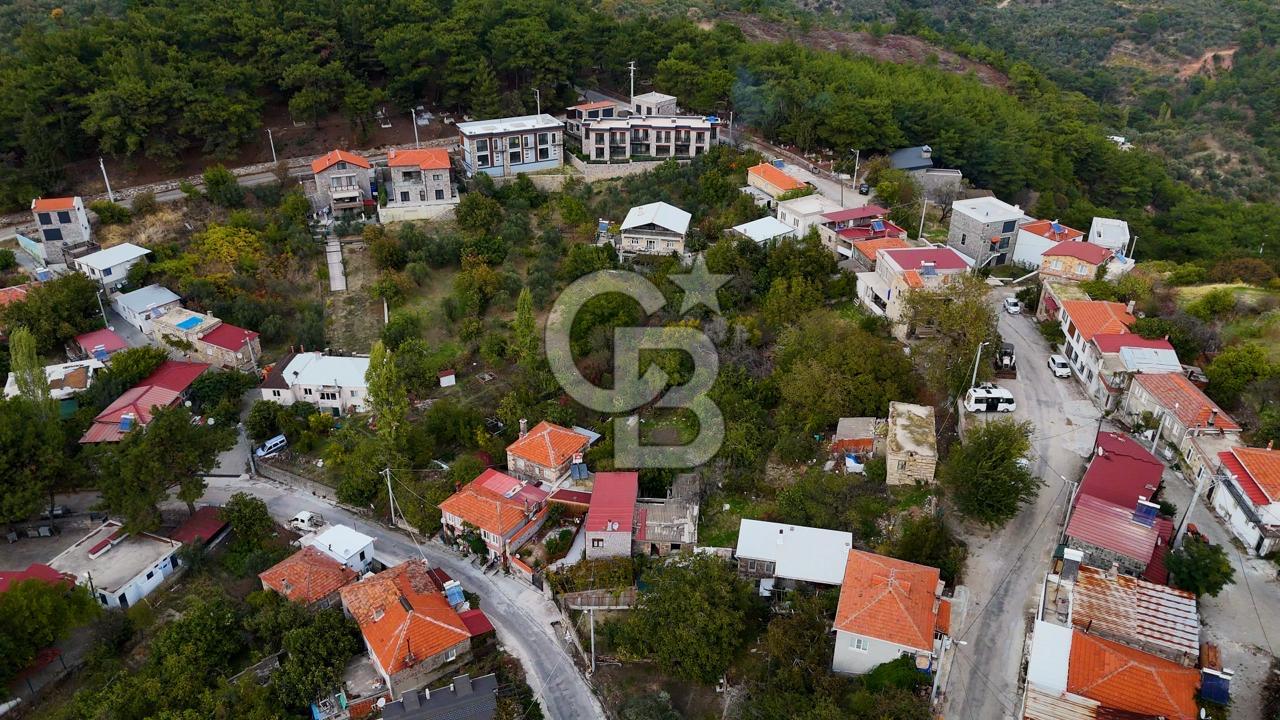 ÇANAKKALE AYVACIK SAZLI KÖYÜNDE SATILIK YATIRIMLIK İMARLI ARSA