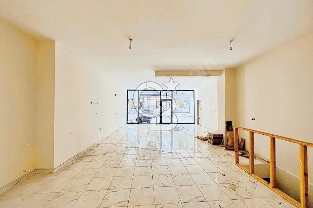 SANCAKTE'DE ANA CADDEYE 3.BİNADA DEPO'LU 130 M2 DÜKKAN