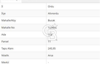 BUCAK MAHALLESİNDE GİRİŞ+2 KAT İMARLI ARSA 