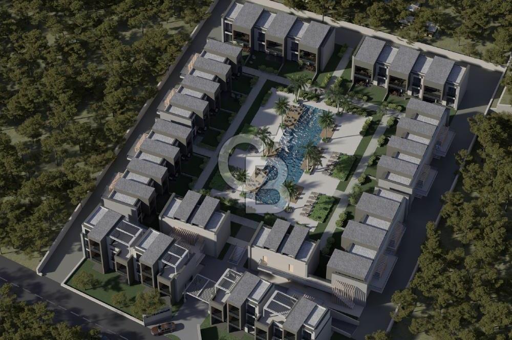 Akyarlar'da Site içinde 2+1 Müstakil Villa fırsat Proje