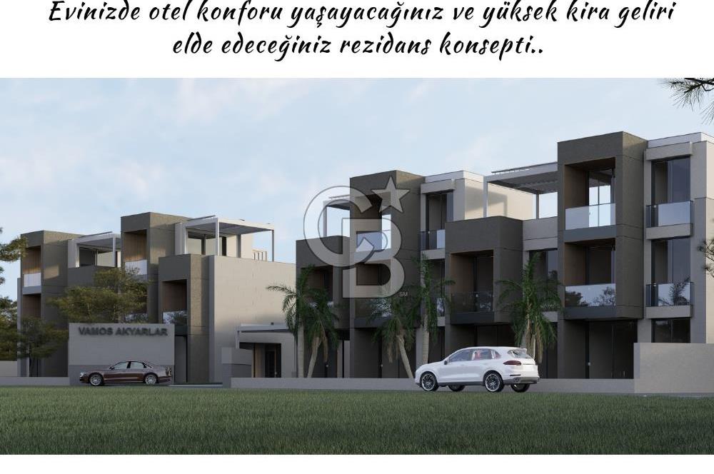 Akyarlar'da Site içinde 2+1 Müstakil Villa fırsat Proje