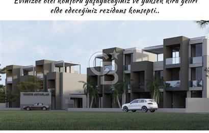Akyarlar'da Site içinde 2+1 Müstakil Villa fırsat Proje