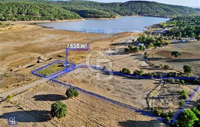 CB OPİA'DAN YATIRIMA UYGUN 7650M² TARLA - GÖĞEM GÖLETİ MANZARALI 
