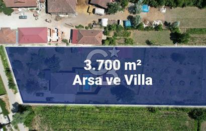 ÖZEL MÜLK AKYAZI'DA SATILIK HAVUZLU 3.700 M² ARSA VE ÇİFTLİK EVİ
