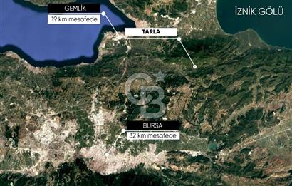 CB AMBIANCE'DAN GEMLİK/FEYZİYE'DE 3.702 M2 MÜSTAKİL TAPULU TARLA