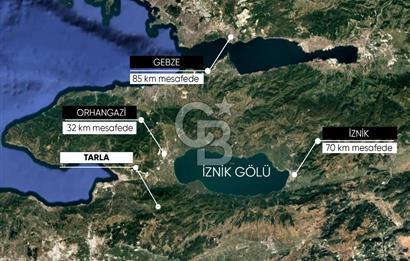 CB AMBIANCE'DAN GEMLİK/FEYZİYE'DE 3.702 M2 MÜSTAKİL TAPULU TARLA