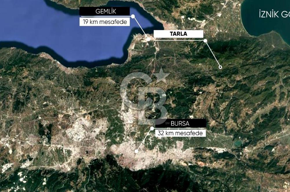 CB AMBIANCE'DAN GEMLİK/FEYZİYE'DE KÖY İÇİ İMARLI 1.584 M2 TARLA