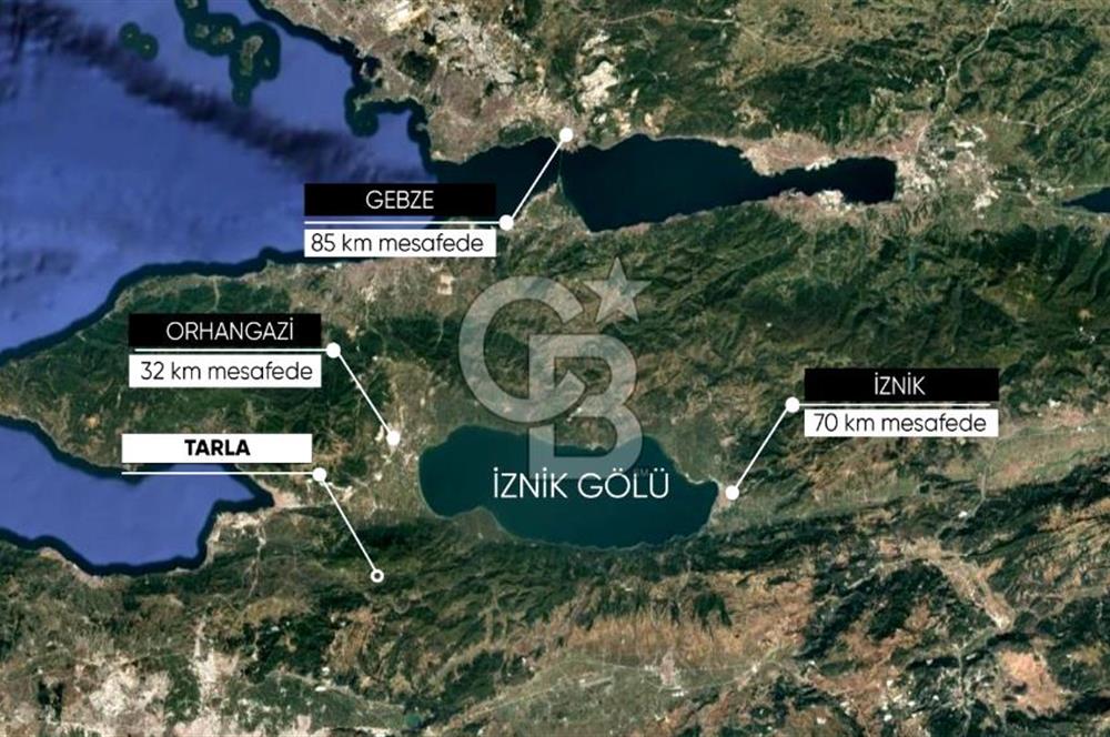 CB AMBIANCE'DAN GEMLİK/FEYZİYE'DE KÖY İÇİ İMARLI 1.584 M2 TARLA