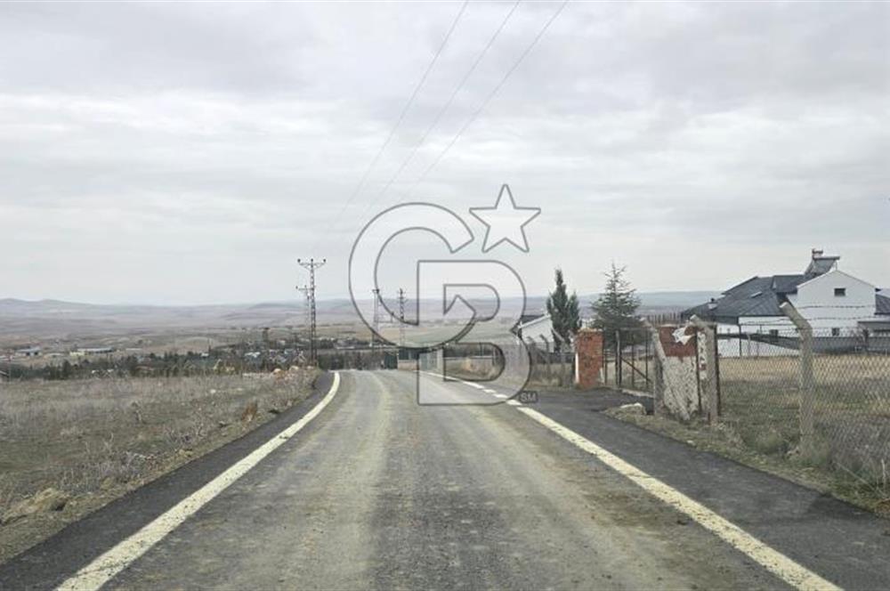 GÖLBAŞI GÖKÇEHÖYÜK'TE ÇİFTLİK VE HOBİ BAHÇESİNE UYGUN ARSA