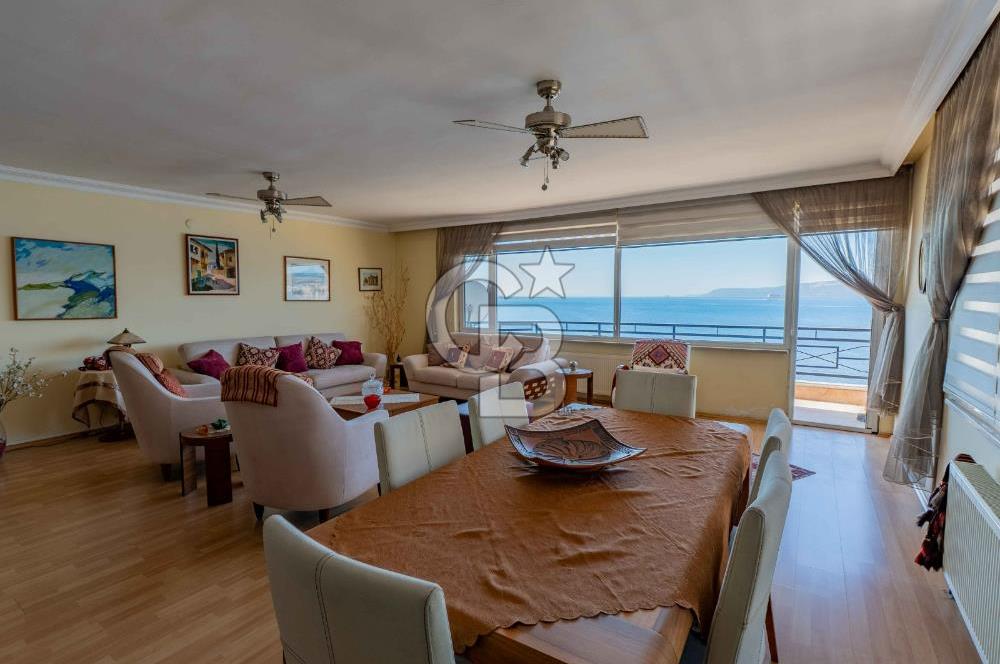 ÇANAKKALE YENİ KORDON DA BOĞAZ MANZARALI 4+1 SATILIK DAİRE 