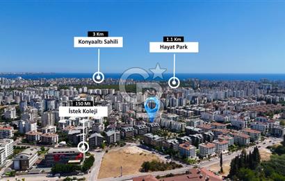 Konyaaltı Konaklar Bölgesi'nde Prestijli Lüks 4+1 Dubleks