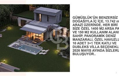 Bodrum Gümüşlük Müstakil Villa 3+1 ,müstakil Havuzlu Fırsat Proje
