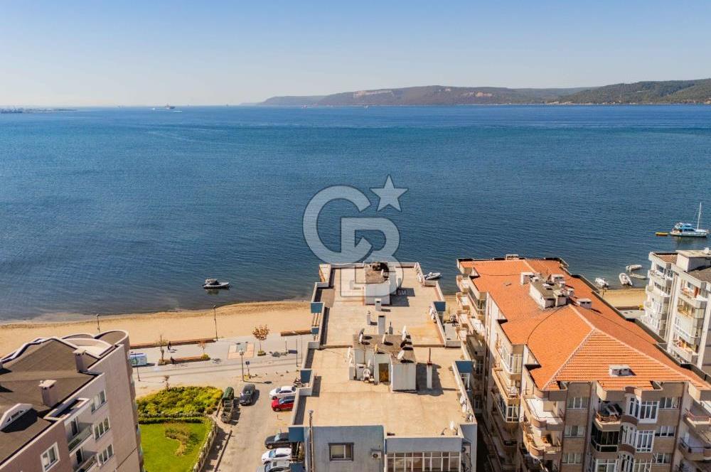 ÇANAKKALE YENİ KORDON DA BOĞAZ MANZARALI 4+1 SATILIK DAİRE 